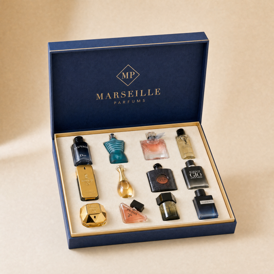 Coffret 12 parfums Marseille Parfums