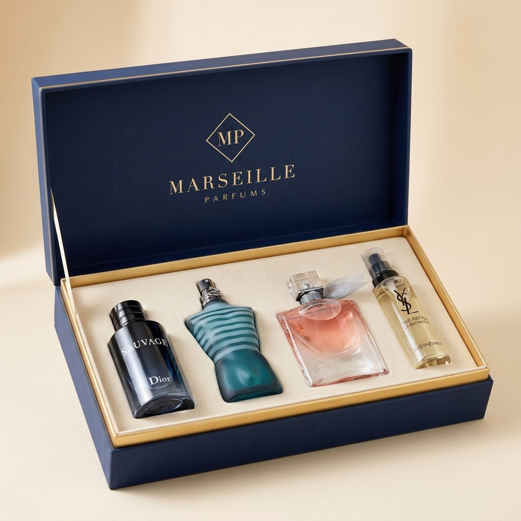 Coffret 4 parfums Marseille Parfums